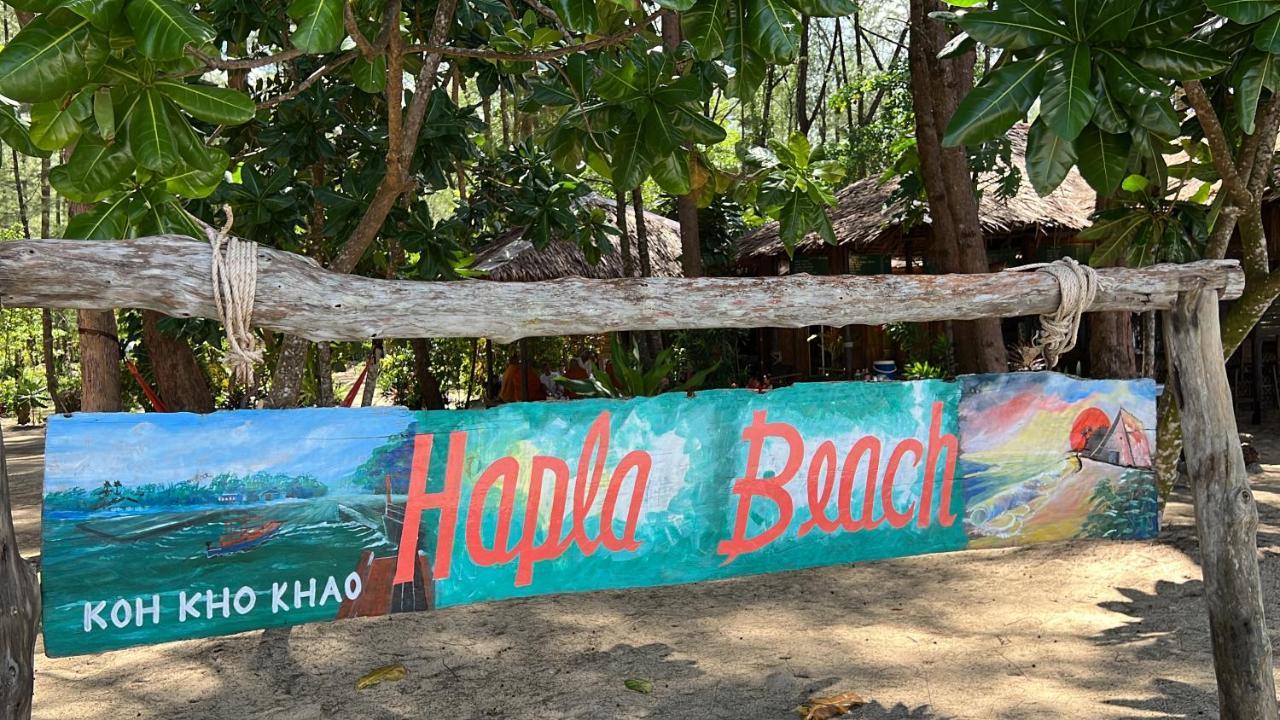 Hapla Beach Cottage Koh Kho Khao Island Екстериор снимка